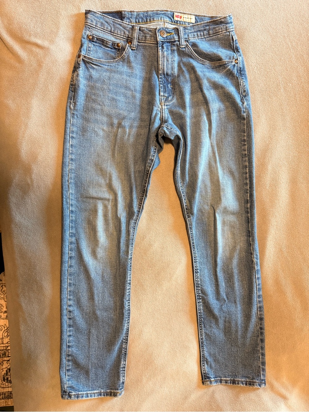 Wrangler Light Blue Slim Straight Men’s Jeans